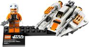 Snow speeder piolet and snow speeder