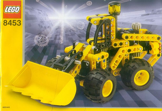 Front end loader lego sales