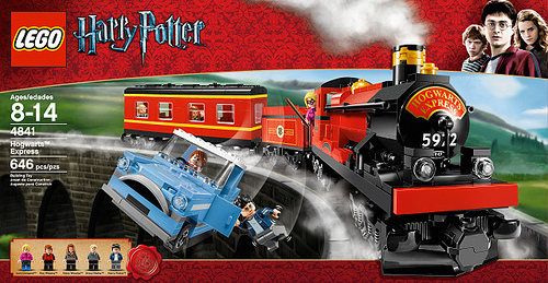 Hogwarts Express - Lego Harry Potter 4841 - Trem Expresso de Hogwarts, Brinquedo Lego Usado 70959786