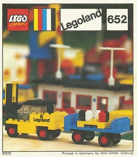 652-Fork Lift Truck and Trailer