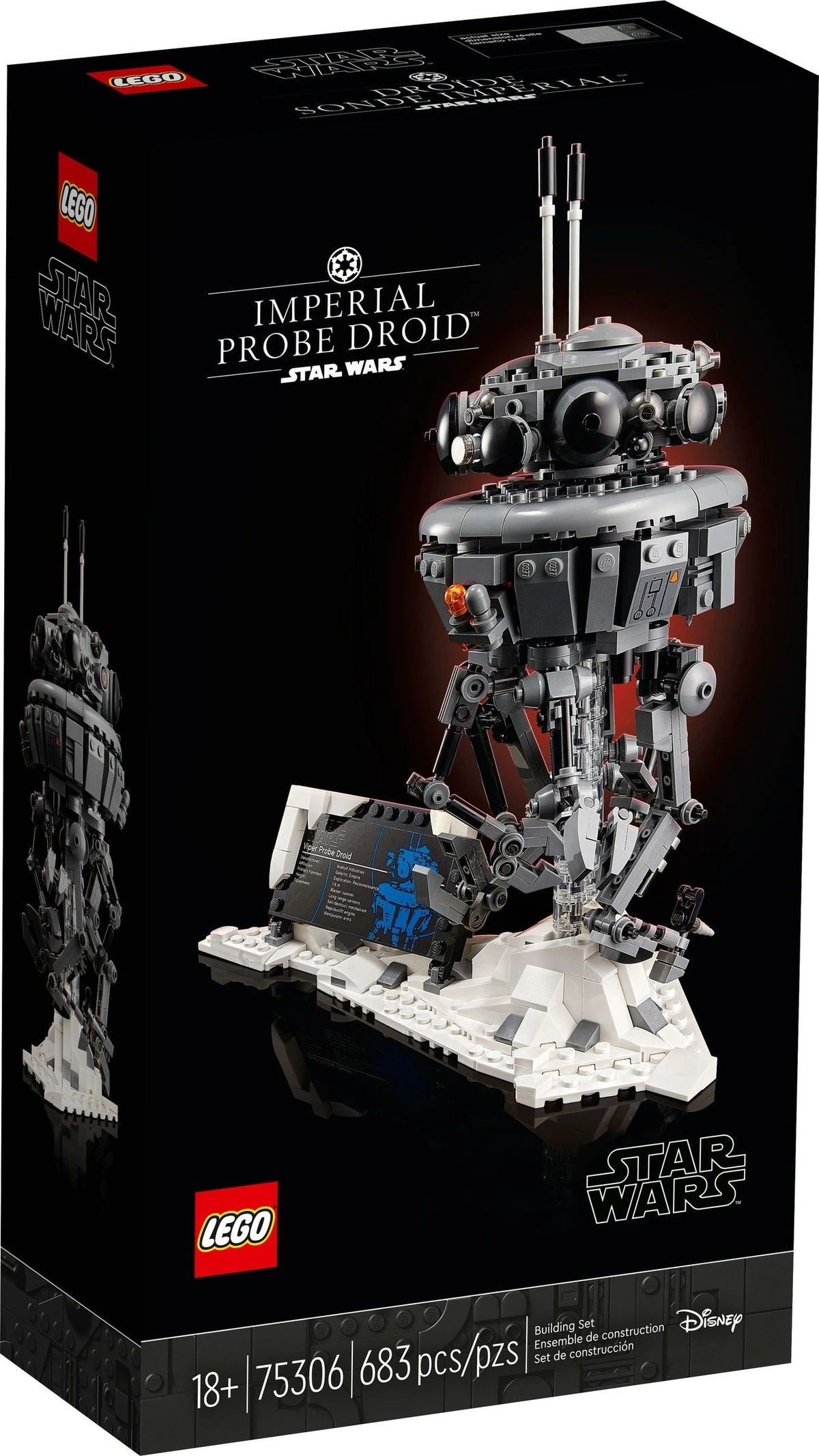 メダリスト 75306 Imperial Probe Droid | Brickipedia | Fandom