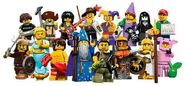 All 16 Minifigures