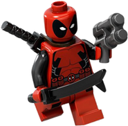 Deadpool with his gun