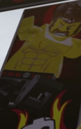 Rex Fury Poster in LEGO Dimensions