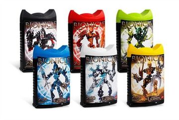 The legend of bionicle sales