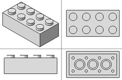 Krudt Postkort fedt nok Brick | Brickipedia | Fandom