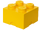 5003576 Brique de rangement jaune 4 tenons