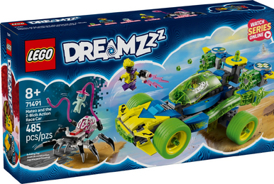 71497 Cooper's Tiger Mech & Zero's Hot Rod Car | Brickipedia