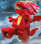 Smaug in his baby form