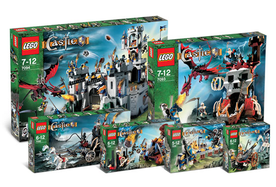 Lego castle 2025 sets 2007