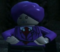 LEGO Harry Potter Professor Quirinus Quirrell Minifigure Loose