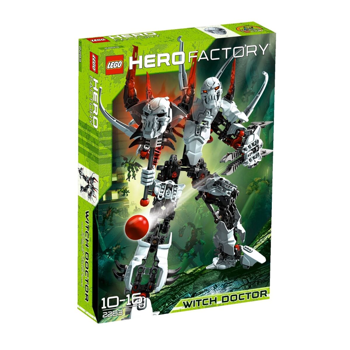 Witch doctor 2025 lego hero factory