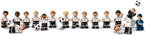 LEGO Minifigures - La Mannschaft - Équipe de football d'Allemagne