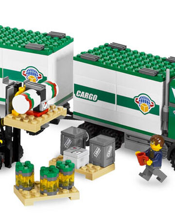 Lkw Mit Gabelstabler 7733 Lego Wiki Fandom