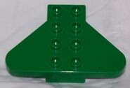 Green DUPLO, Brick 2 x 4 with Wings