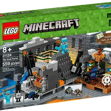 lego minecraft 21143 portal do netheru
