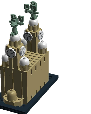 lego architecture custom