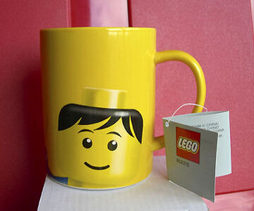 Lego minifigure mug store