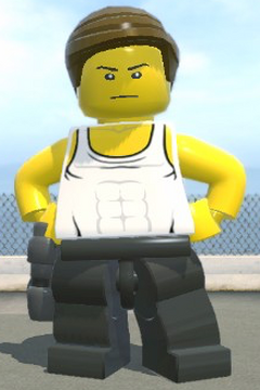 Lego city undercover ted baxter hot sale