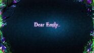 Le point de vue de Sophie (Dear Emily...)