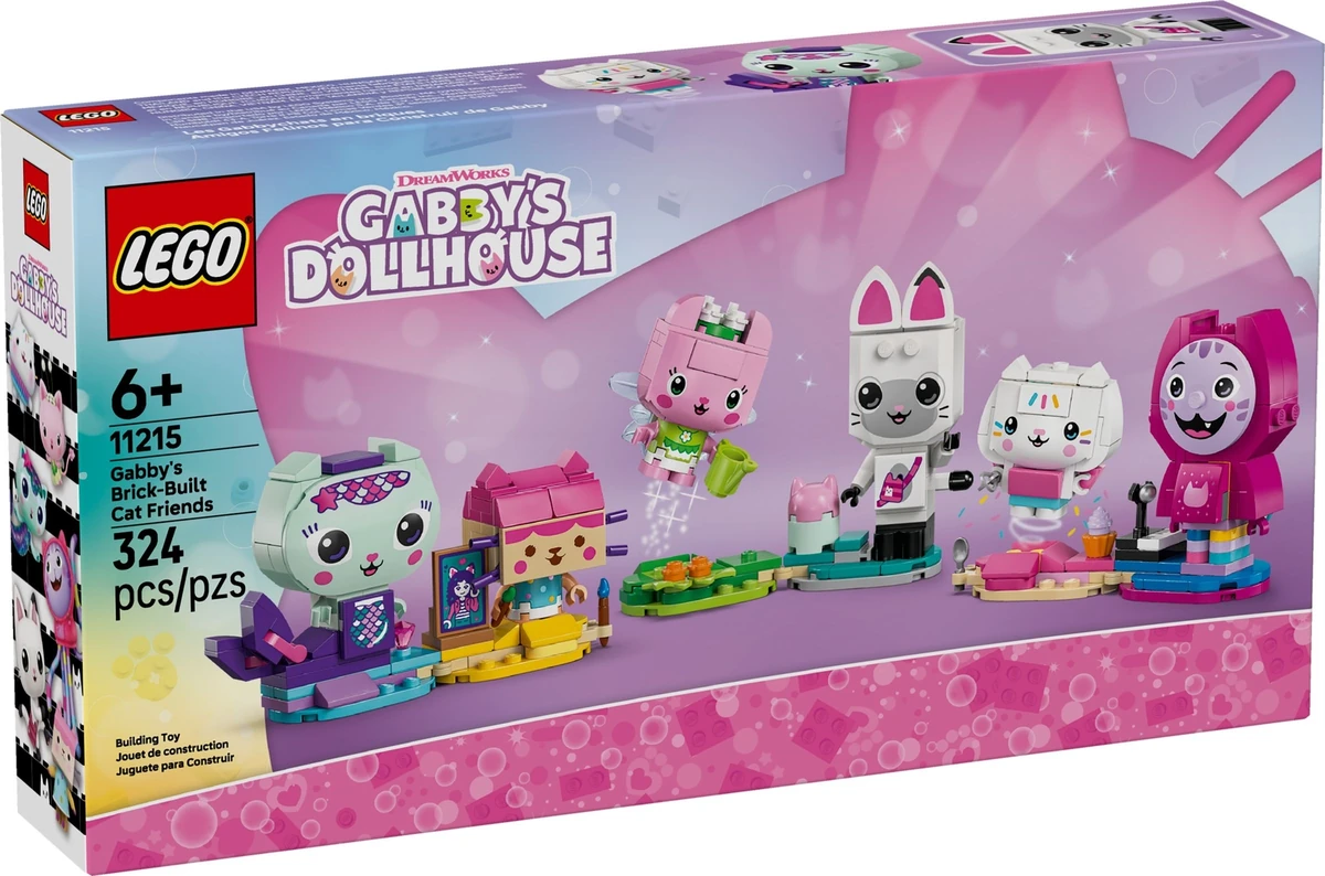 Gabby出品　まとめて15個 Gabby出品 まとめて15個 Gabby's Dollhouse 15-Piece Rainbow-Themed