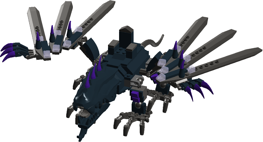 lego ninjago garmadon dragon