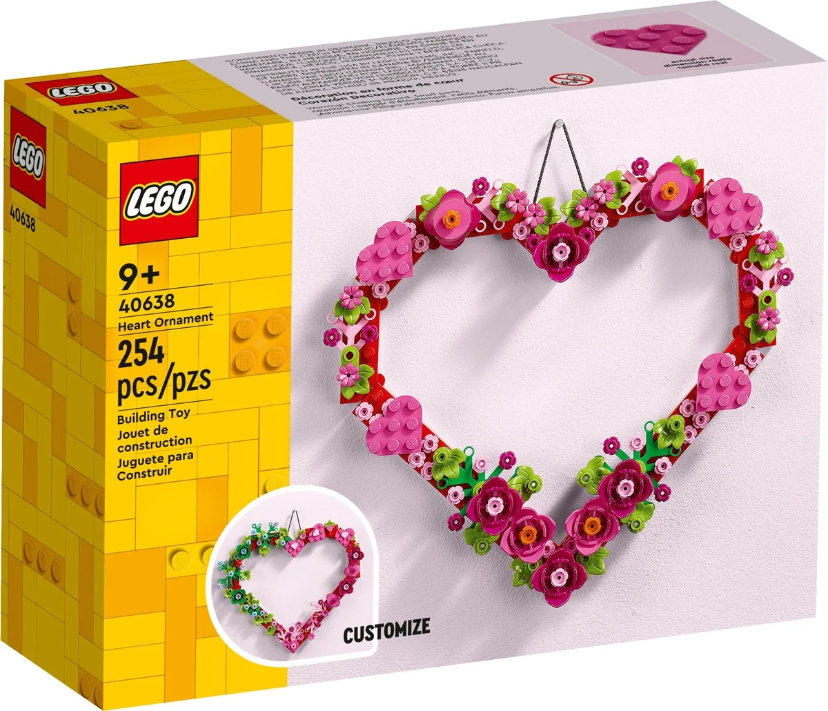40638 Heart Ornament | Brickipedia | Fandom