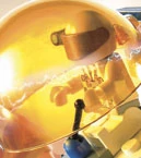 Closeup of the cockpit