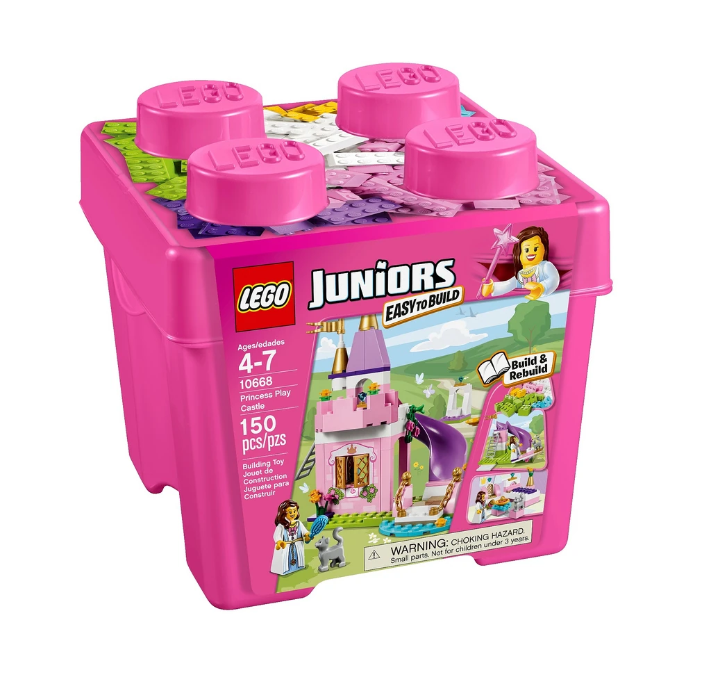 Lego Pink Castle  Pink castle, Toy chest, Pink