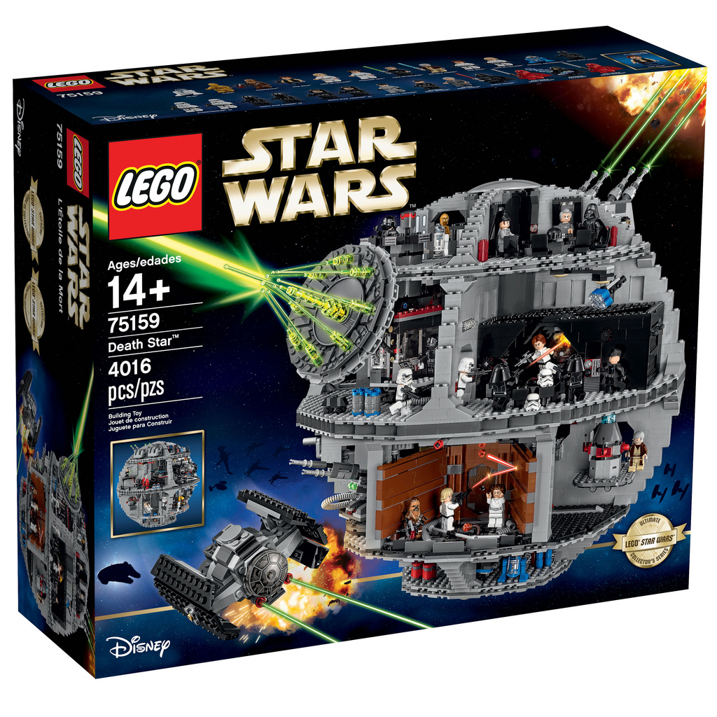 Genuine Part Lego Star Wars STICKER SHEET ONLY for Lego set 10188 Death Star 