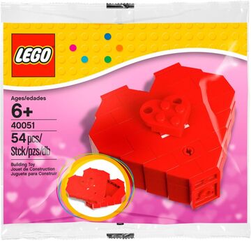 Lego heart set sales
