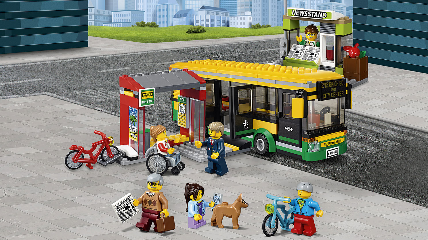 60154 La gare routière, Wiki LEGO