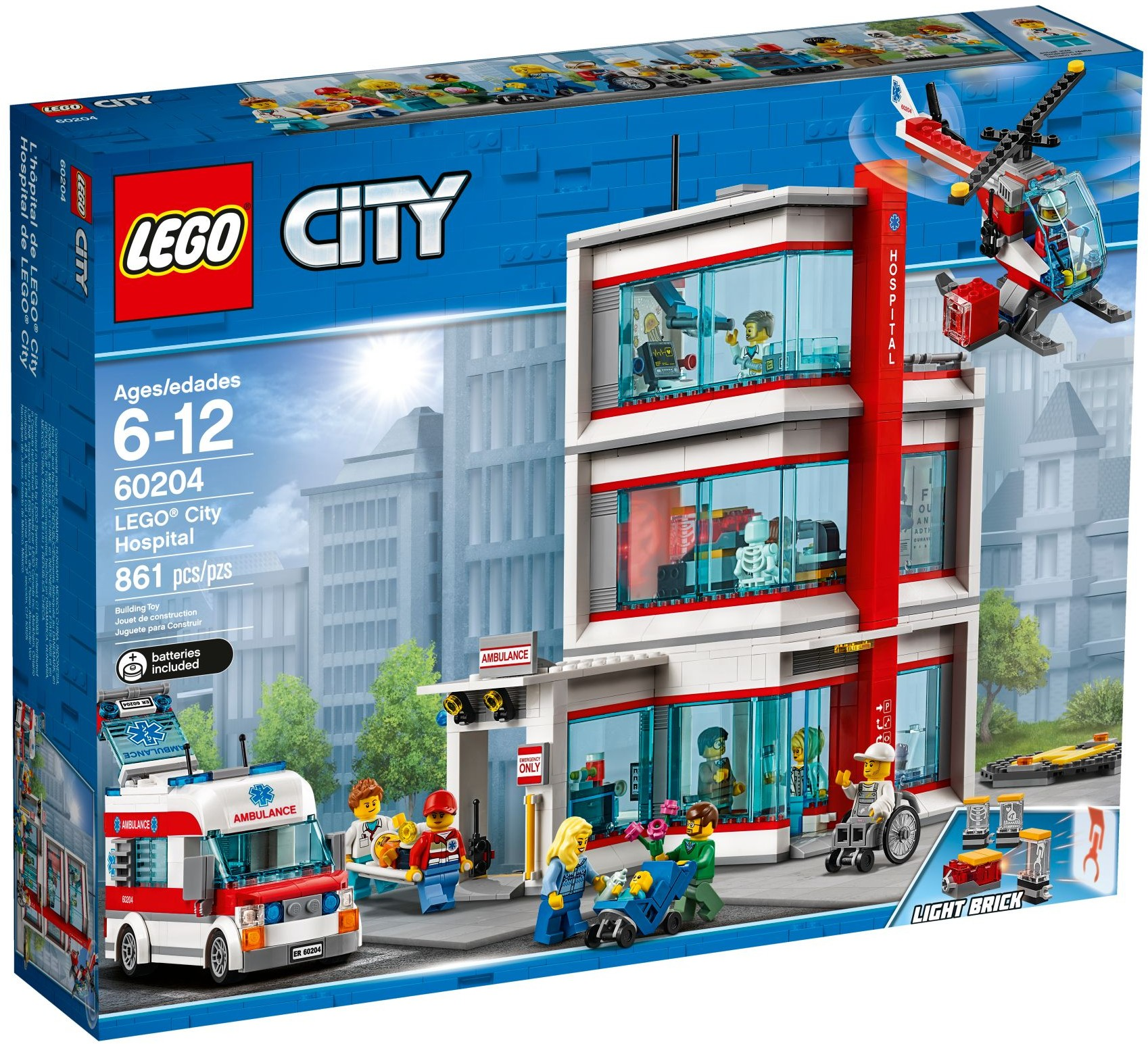 60204 LEGO City Hospital Brickipedia Fandom