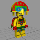 Chief Legog's original model, with some details that went unused in-game
