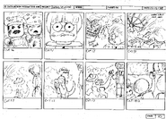 Storyboards for the introduction FMV