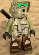 A Kashyyyk Scout Trooper in LEGO Star Wars: The Skywalker Saga