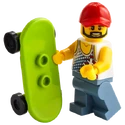 Minifigurine (195 kio) Skateur