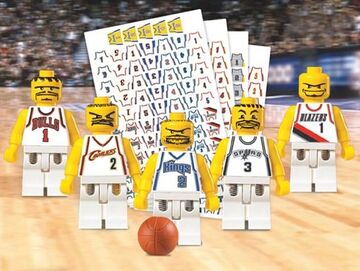 Basketball lego figures top