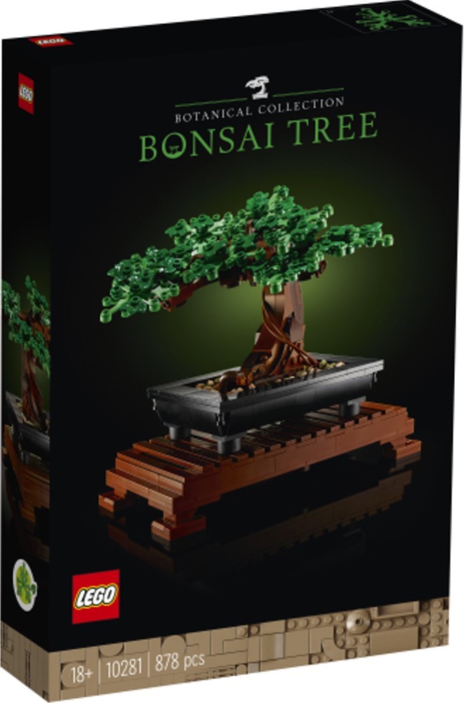 Lego Set of 2: 10281 Bonsai Tree & 10289 Bird of Paradise Flower