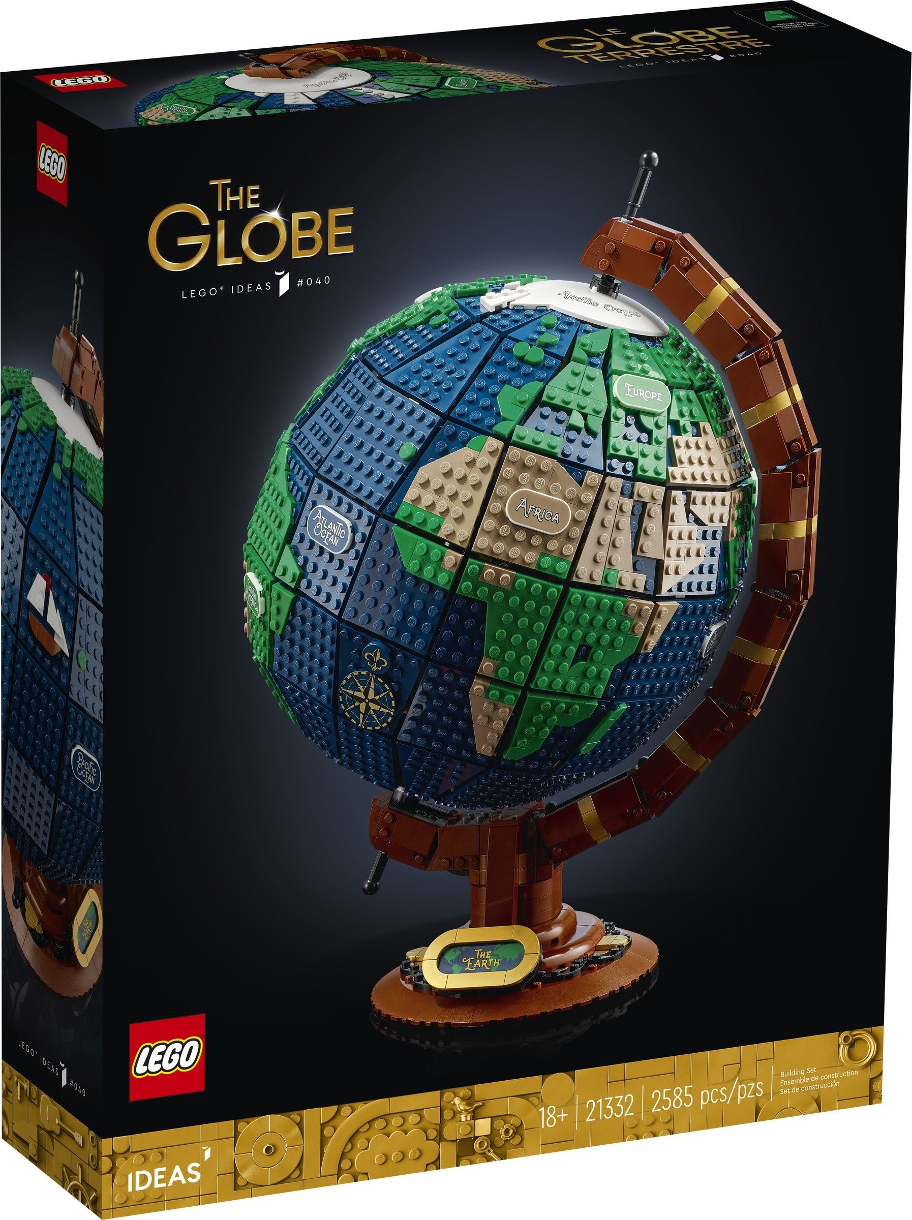 LEGO Ideas 21332 Le Globe Terrestre