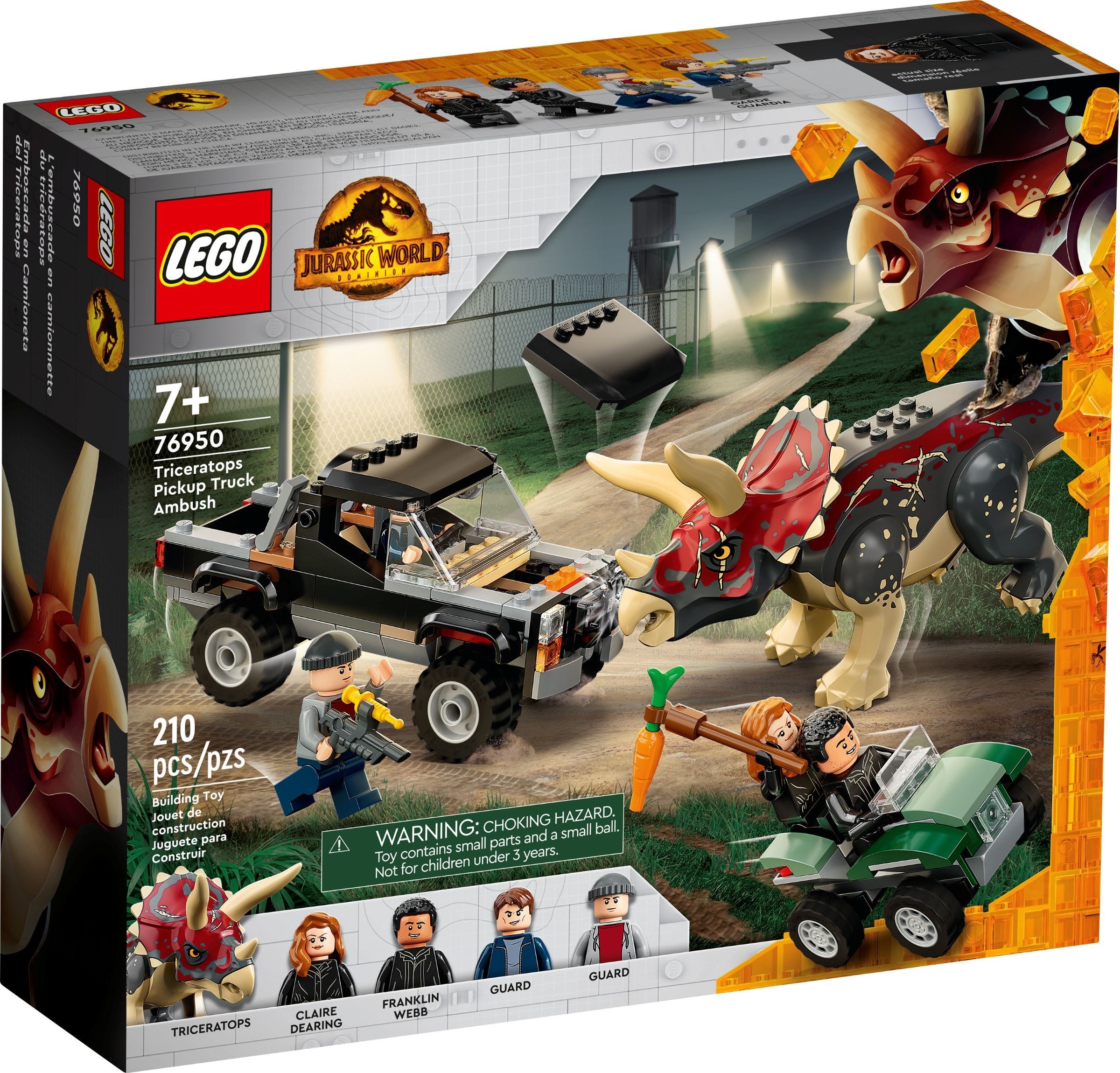 どら 76950 Triceratops Pickup Truck Ambush | Brickipedia | Fandom