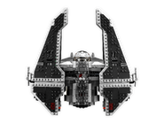 A dorsal view of the interceptor