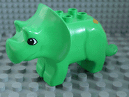 A DUPLO triceratops released in 1997