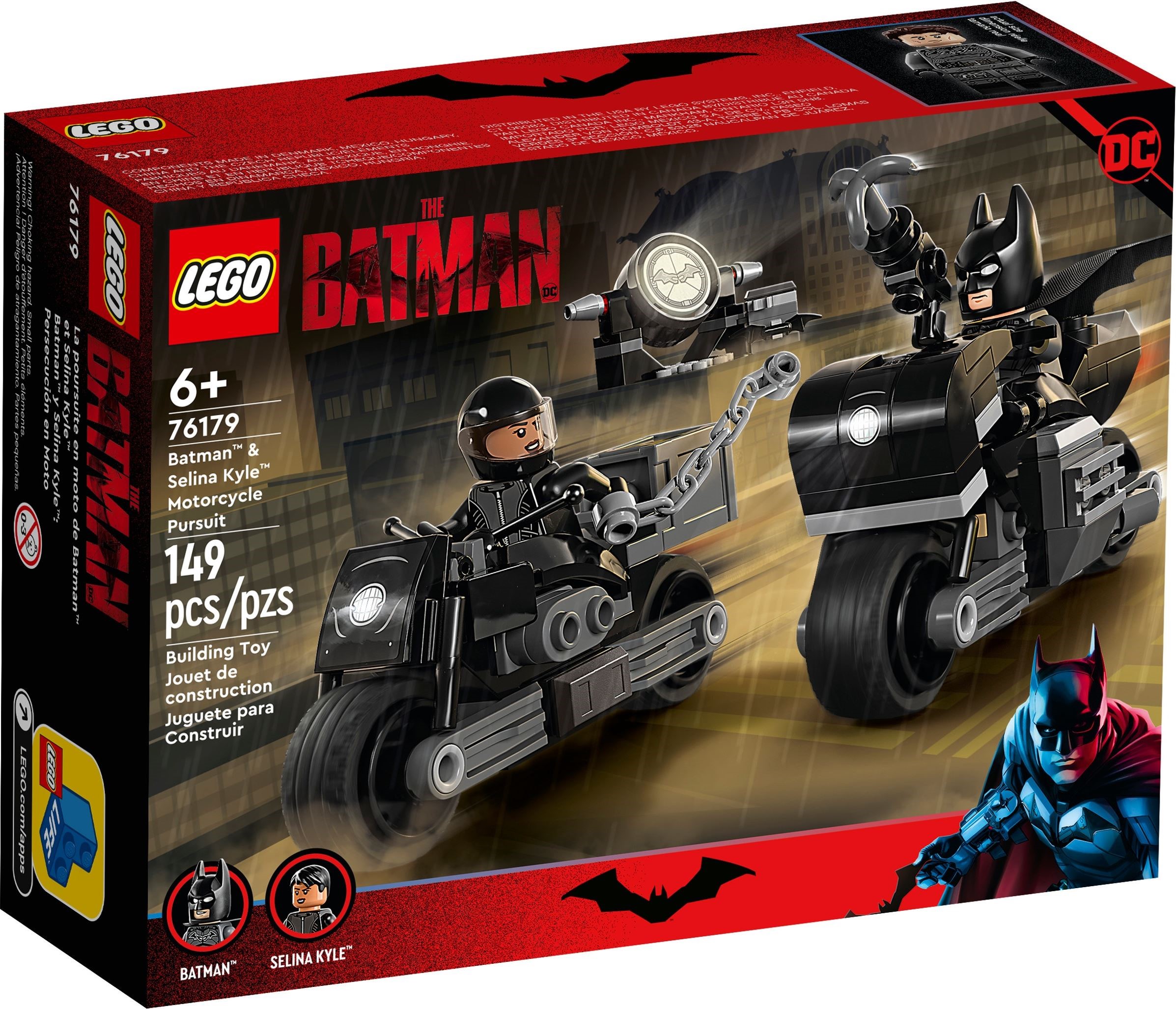 The Batman' 2022 LEGO Batcave, Batmobile, and Batcycle Sets Review!, motorcycle