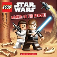 Jango Fett in the upper right-hand corner in the book "Anakin To The Rescue"