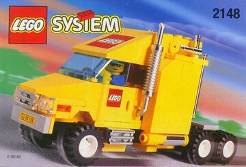 Vintage lego truck hot sale