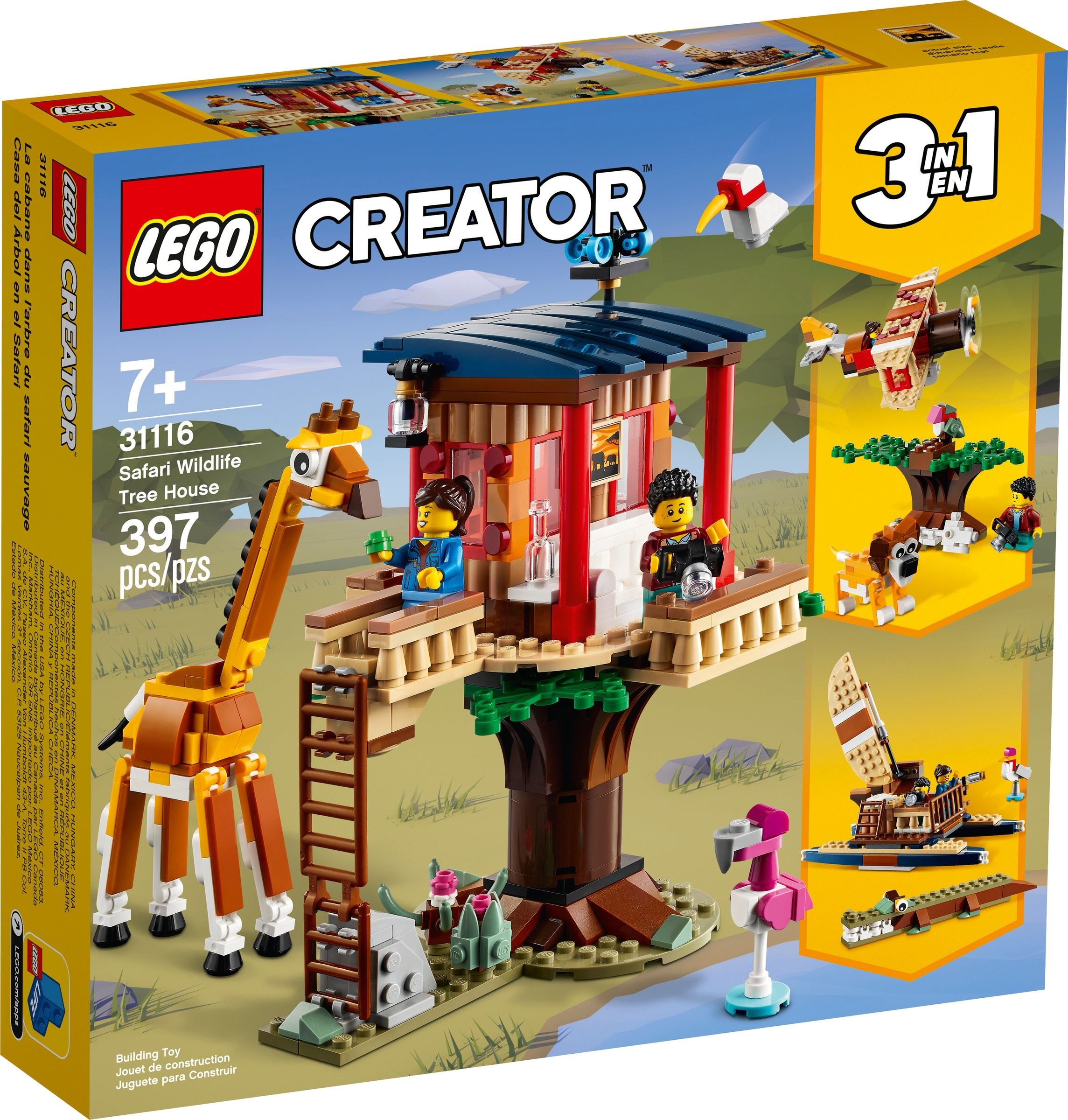 LEGO 31112 Creator 3 in 1 Wild Lion - Mapes of Millport