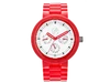 5004117 Montre adulte rouge Multi-tenons