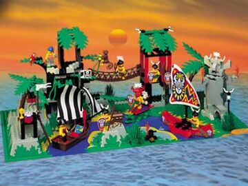 Lego treasure island 1990s sales