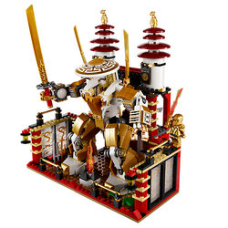 Lego ninjago golden temple hotsell